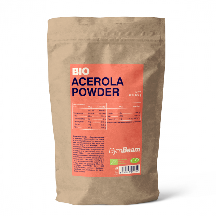 Bio Acerola powder - GymBeam 100 g