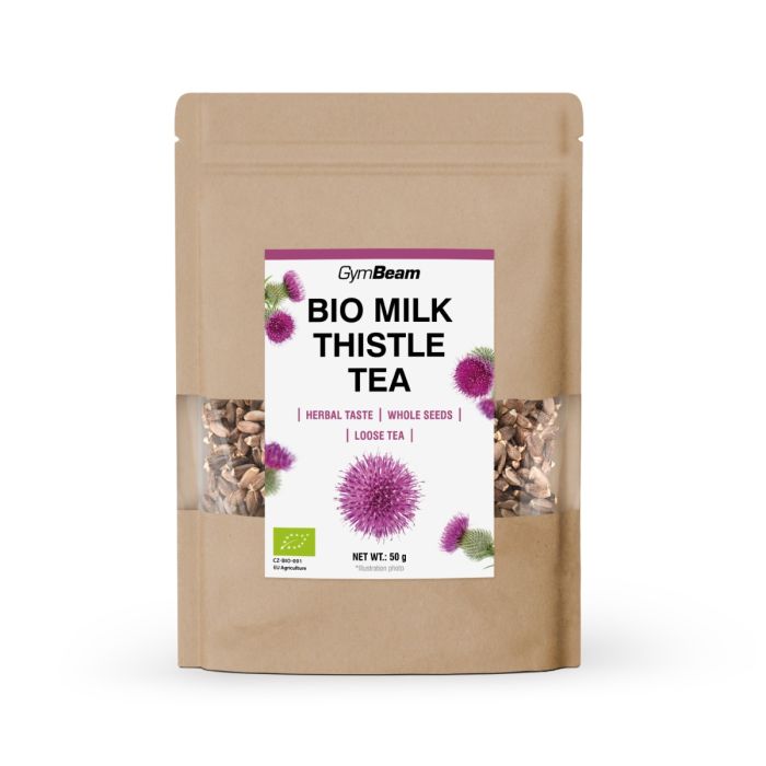 BIO Milk thistle tea - GymBeam 50 g