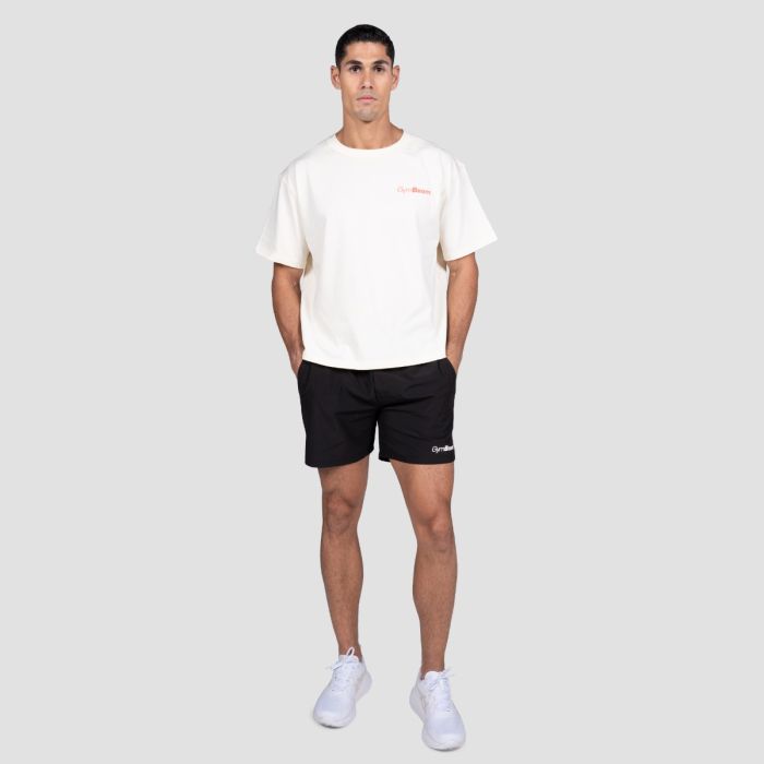 Budapest T-shirt Cream - GymBeam XXL