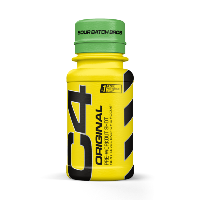 C4 Original PWO Shot - Cellucor 60 ml - sour batch bros