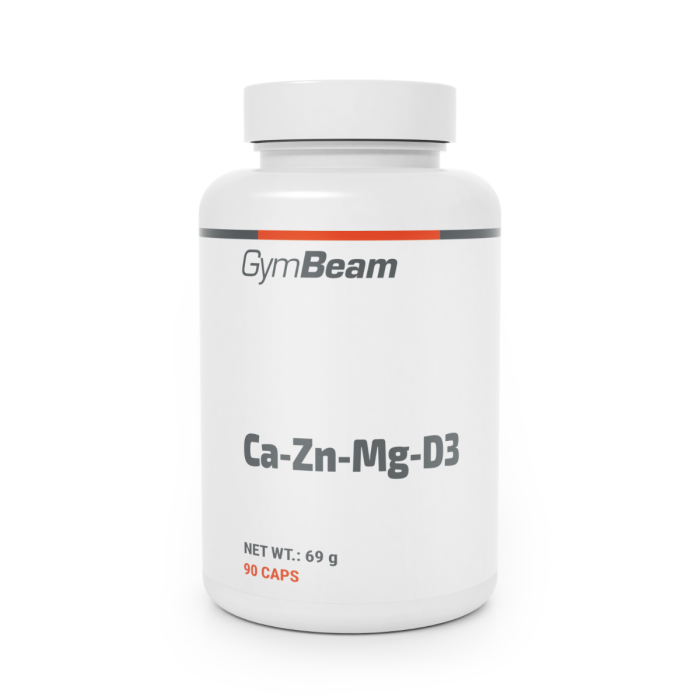 Calcium-Zinc-Magnesium-Vitamin D3 - GymBeam 90 caps