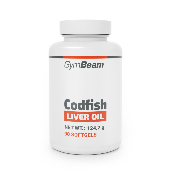 Codfish liver oil - GymBeam 90 caps