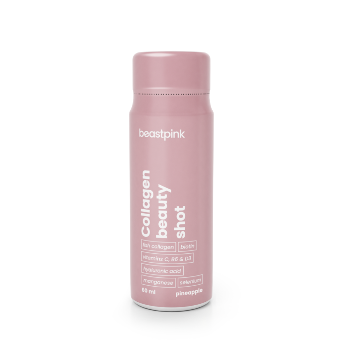 Collagen Beauty Shot - BeastPink 60 ml - pineapple