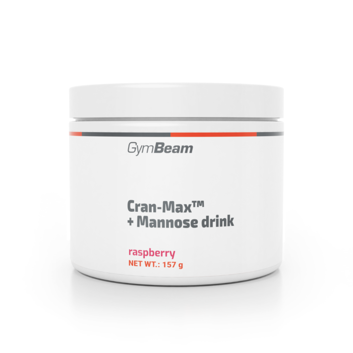 Cran-Max™ + Mannose drink - GymBeam 157 g - raspberry