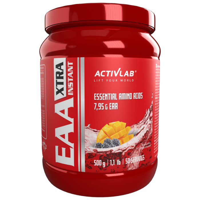 EAA Xtra Instant - ActivLab 500 g - mango blackberry