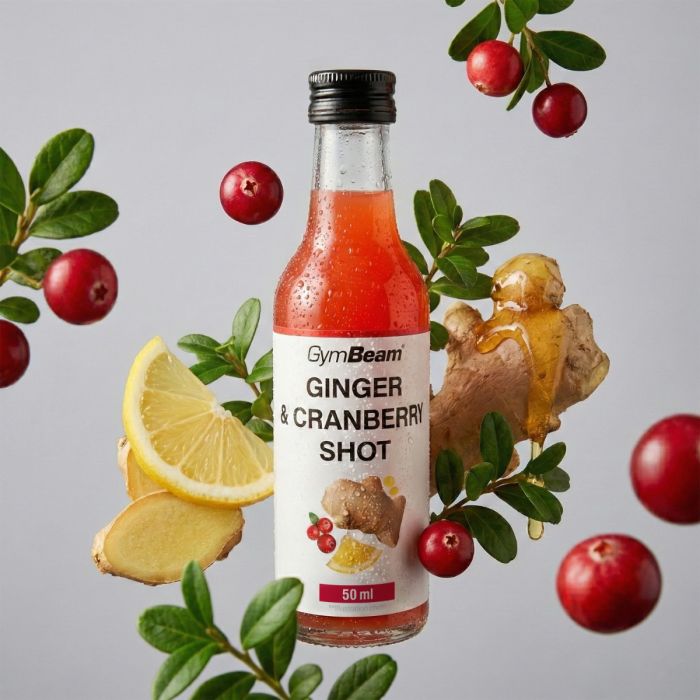 Ginger & Cranberry Shot - GymBeam 50 ml