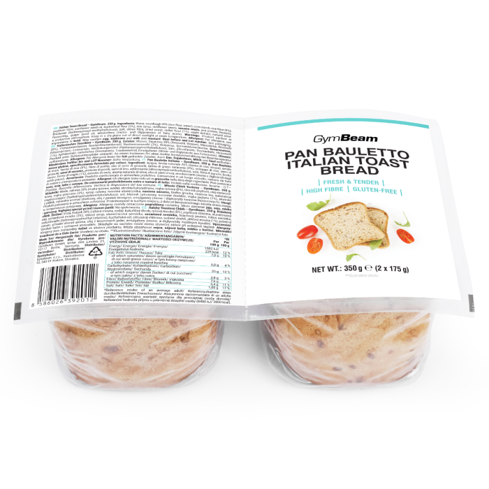 Italian Toast Bread - GymBeam 350 g