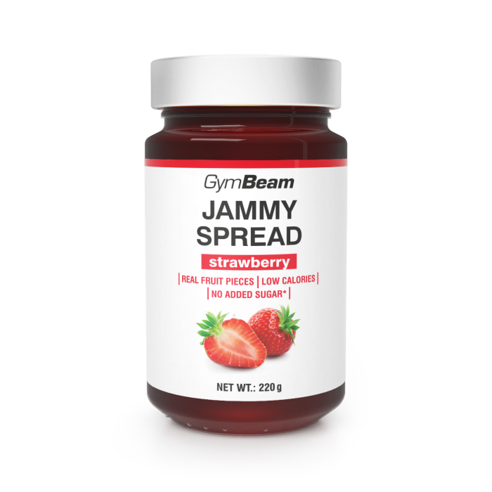 Jammy Spread - GymBeam 220 g - strawberry