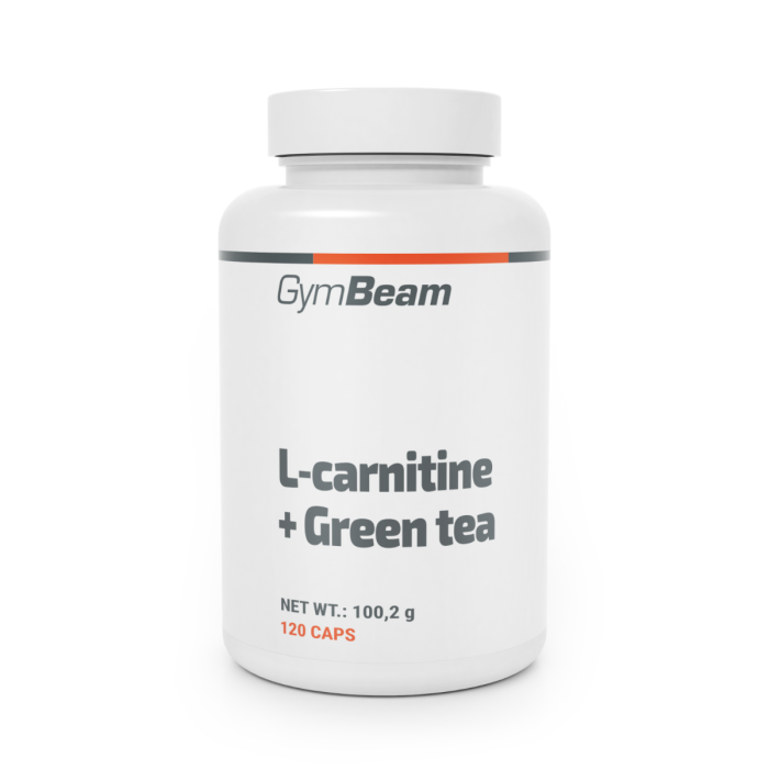 L-carnitine + green tea - GymBeam 120 caps