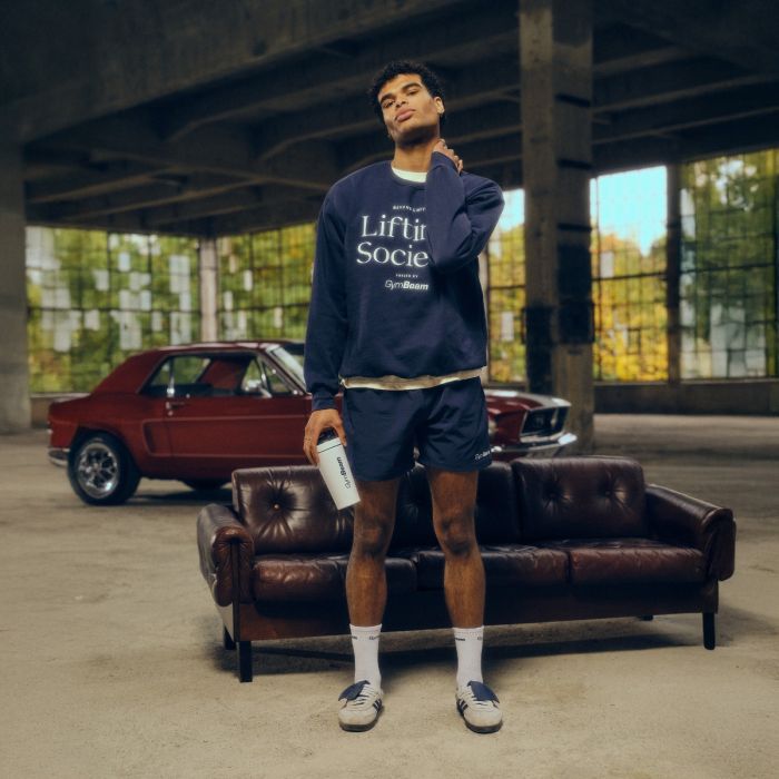 Lifting Society Sweatshirt Nightfall - GymBeam XXL