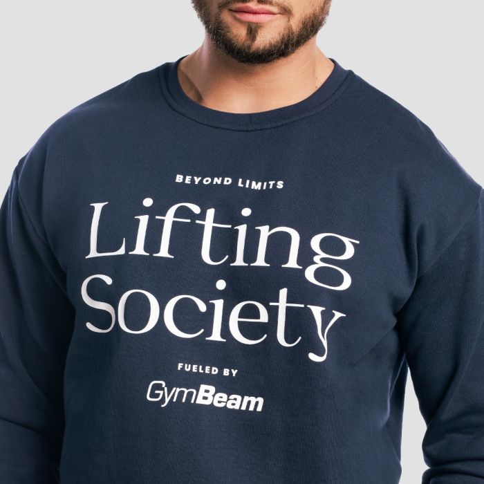 Lifting Society Sweatshirt Nightfall - GymBeam XXL