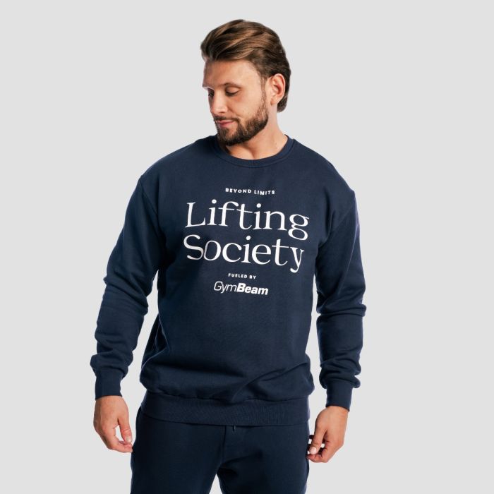 Lifting Society Sweatshirt Nightfall - GymBeam XXL