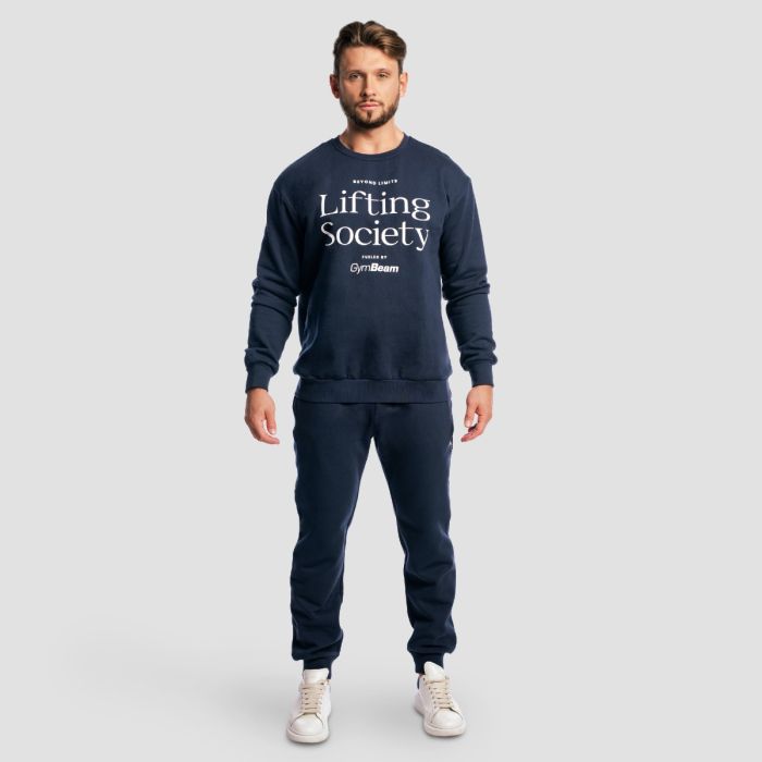 Lifting Society Sweatshirt Nightfall - GymBeam XXL