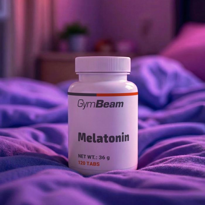 Melatonin - GymBeam 120 tab - 00