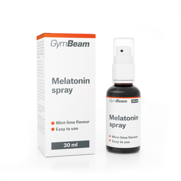 Melatonin spray - GymBeam 30 ml - lime & mint