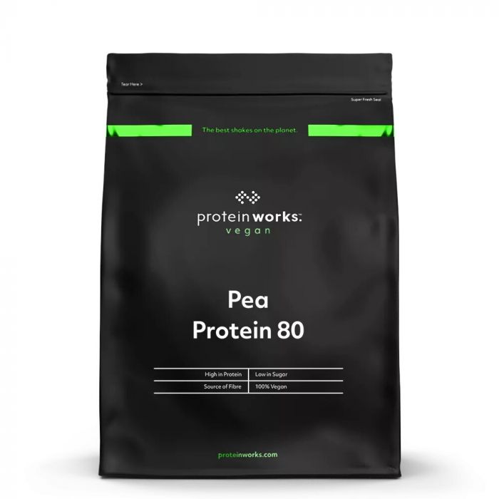 Pea Protein 80 - The Protein Works 500 g - unflavored