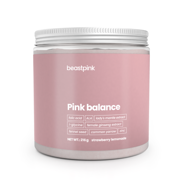 Pink Balance - BeastPink 216 g - strawberry lemonade