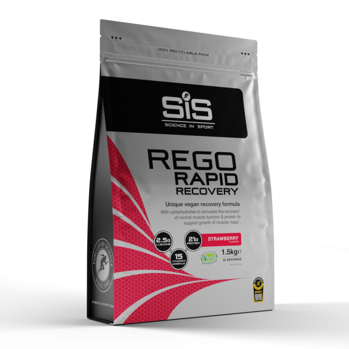 REGO Rapid Recovery Protein Powder - Science in Sport 1500 g - strawberry