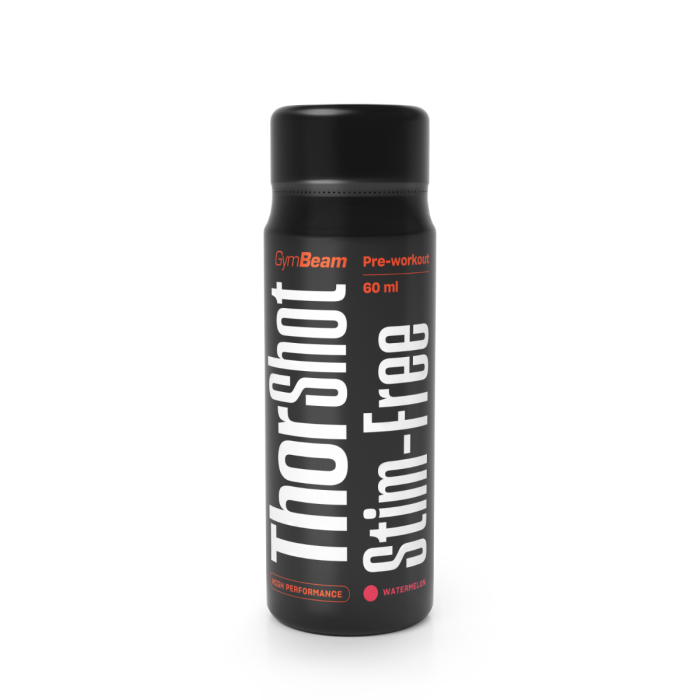 Thor Stim-free shot - GymBeam watermelon - 60 ml