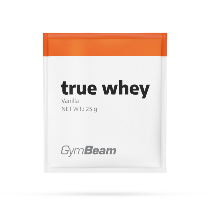 Sample True Whey - GymBeam 25 g - vanilla