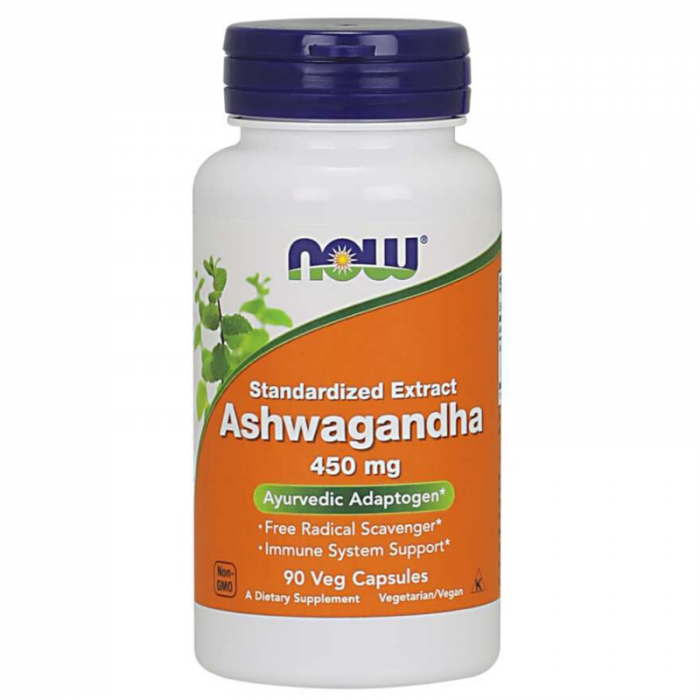 Ashwagandha 450 mg - NOW Foods 180 caps