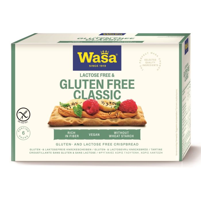 Crispbread Gluten & Lactose free - Wasa 12 x 240 g