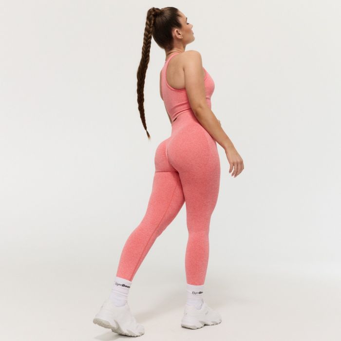 Women‘s FLO Leggings Coral - GymBeam XL