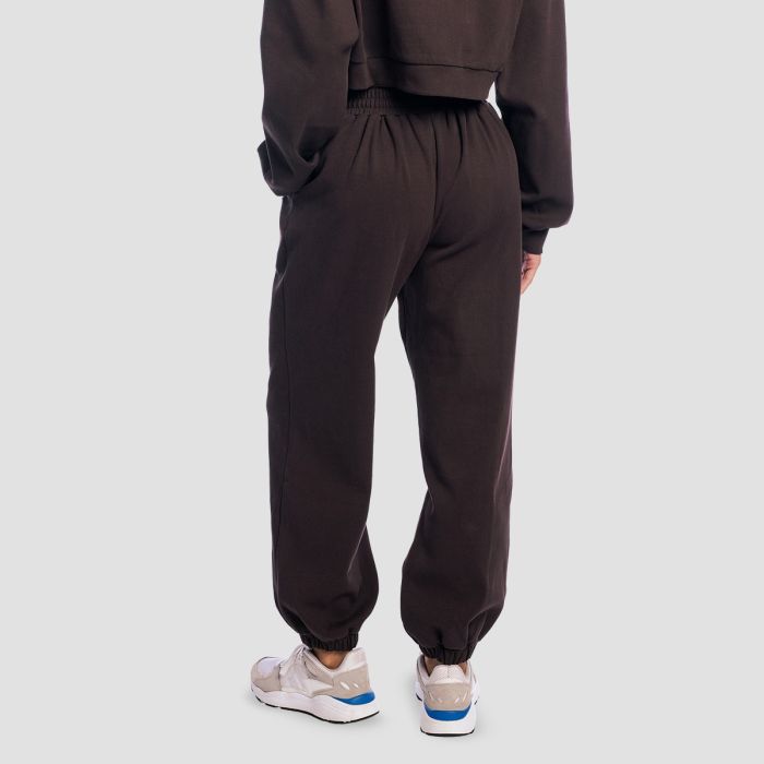 Women‘s Aura Joggers Tee Brown - GymBeam XXL