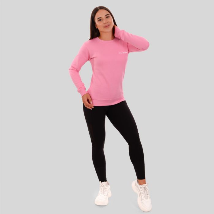 Women‘s Jumper Basic Baby Pink - GymBeam XXL