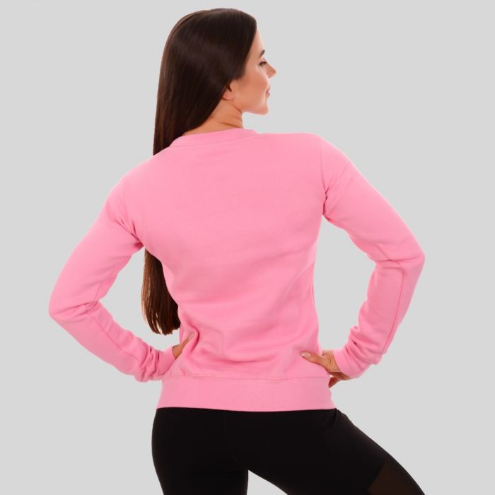 Women‘s Jumper Basic Baby Pink - GymBeam XXL