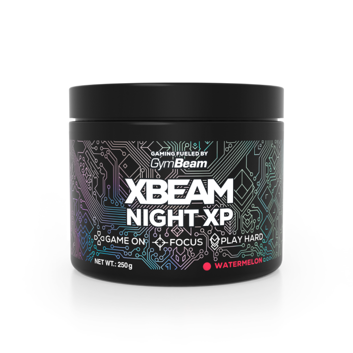XBEAM Night XP - GymBeam 250 g - watermelon