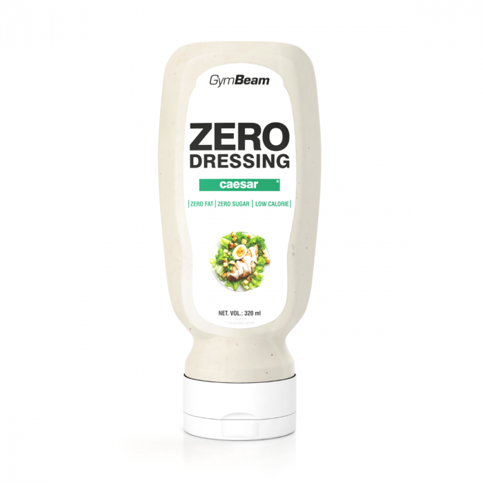 Bezkalorická omáčka Caesar Dressing - GymBeam 320 ml