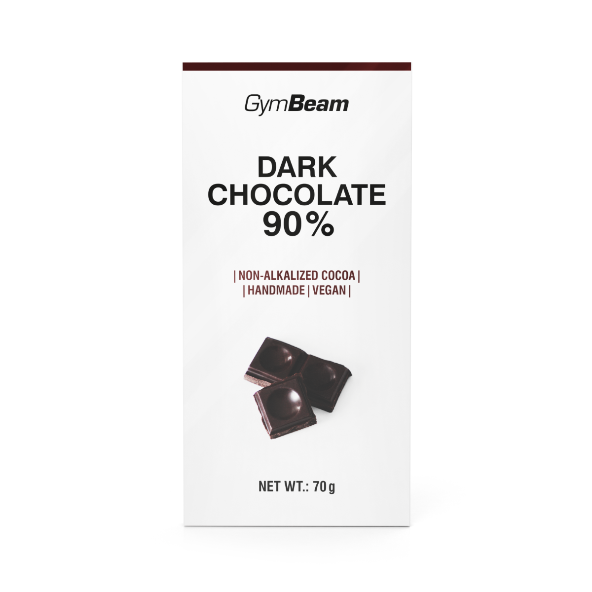 Chocolat noir 90% - GymBeam.