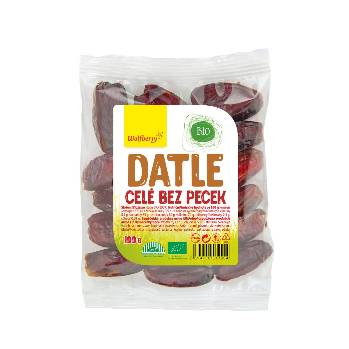 Dattes biologiques - Wolfberry.