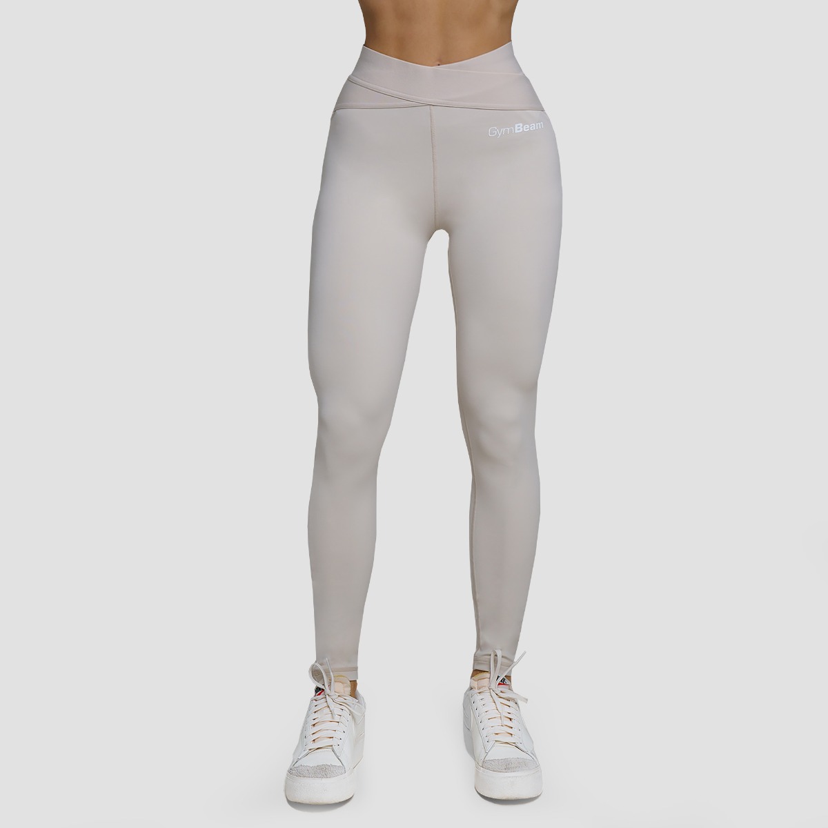 Leggings Agile Femme – Couleur Sable – GymBeam