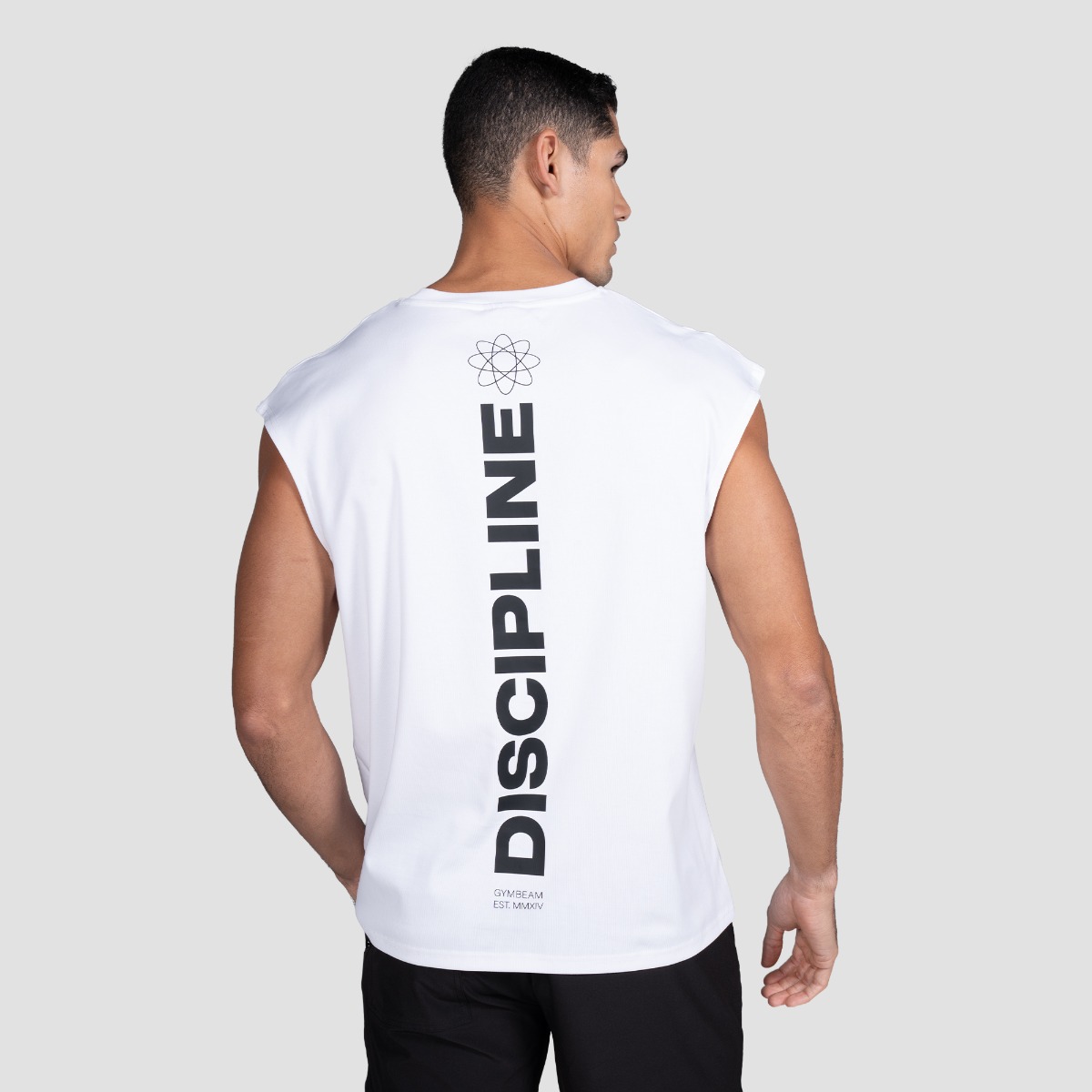 Discipline Tanktop Blanc - GymBeam