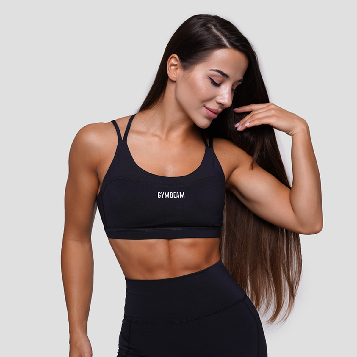 Soutien-gorge de sport FIT – Noir – GymBeam