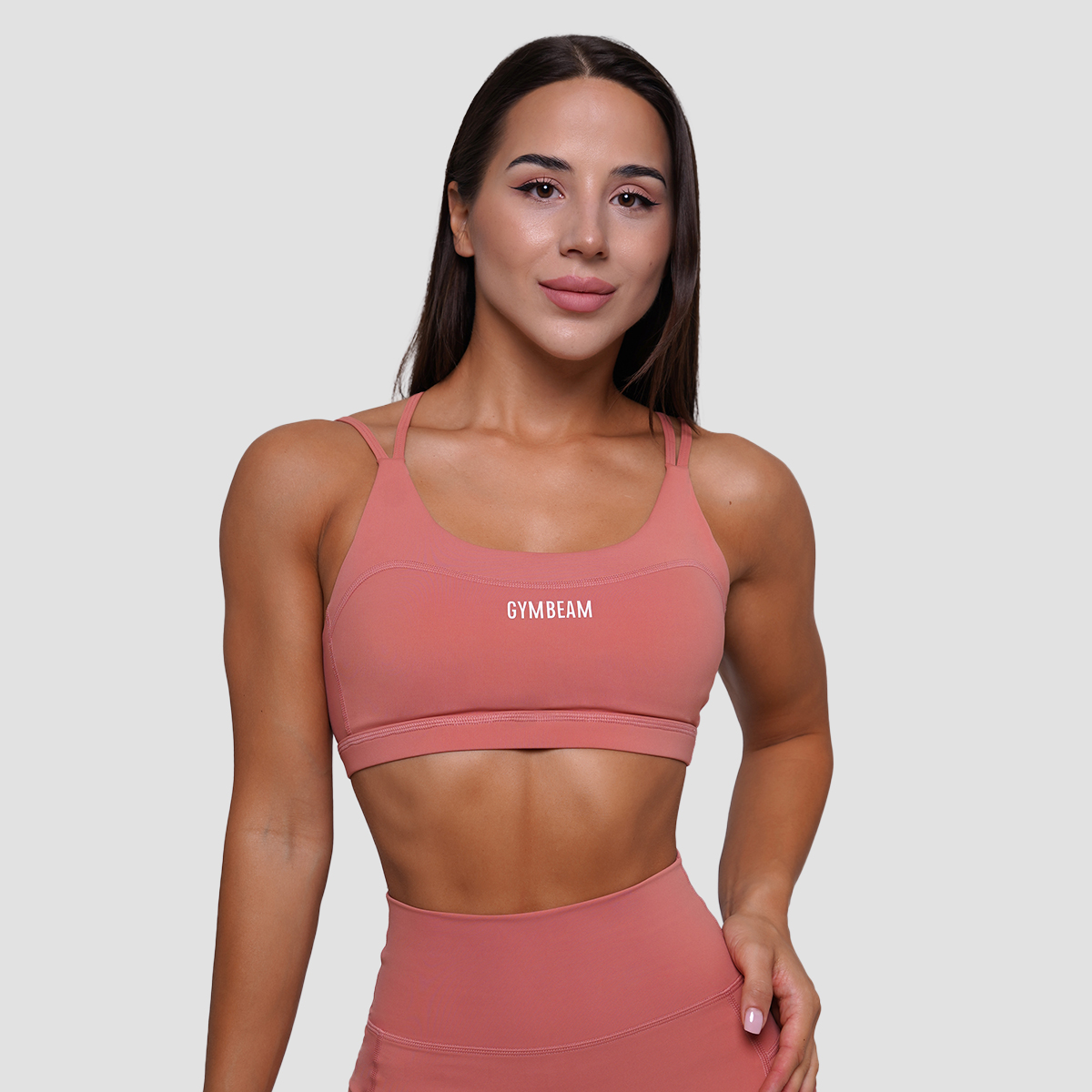 Soutien-gorge de sport FIT – Salmon – GymBeam