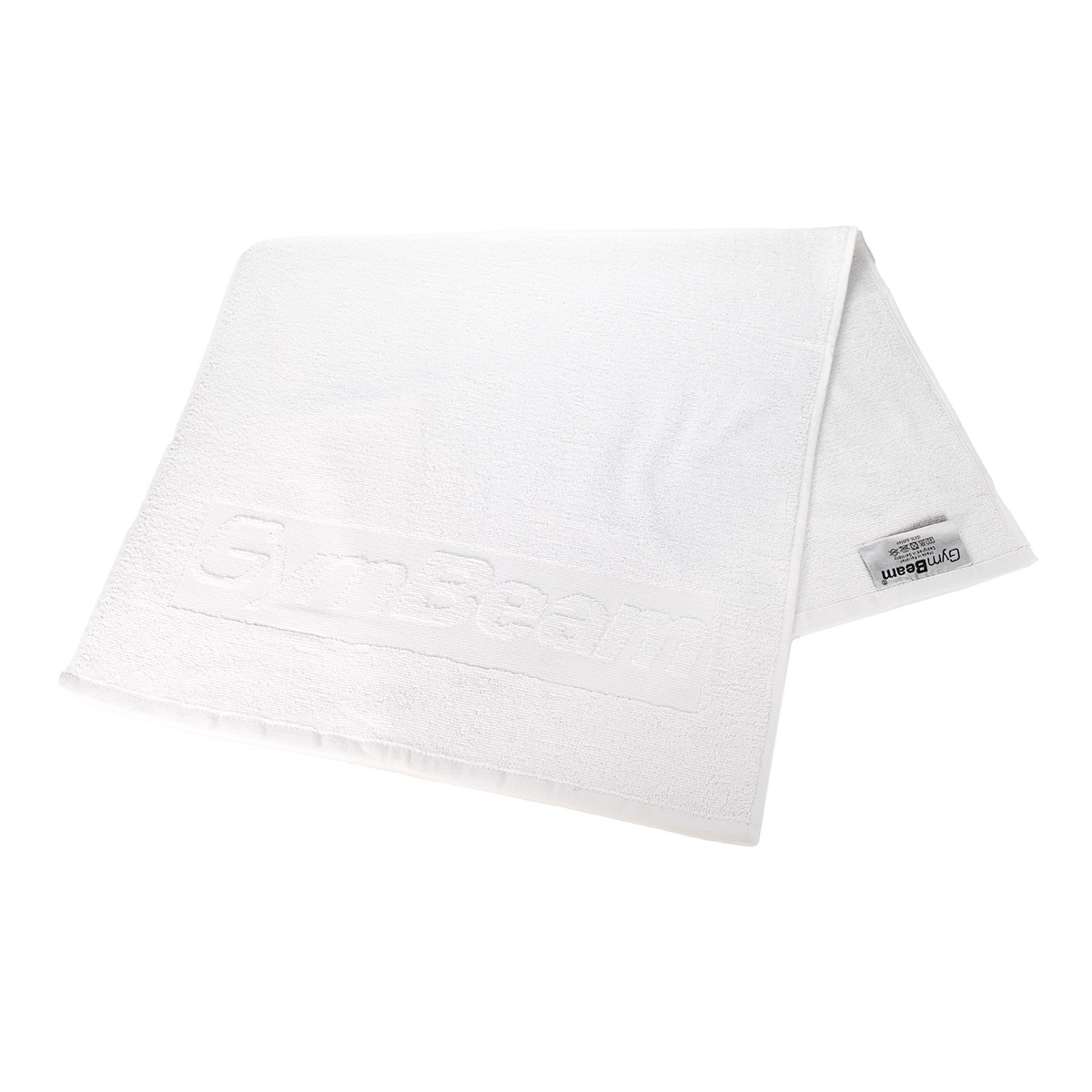 Serviette de sport blanche - GymBeam.
