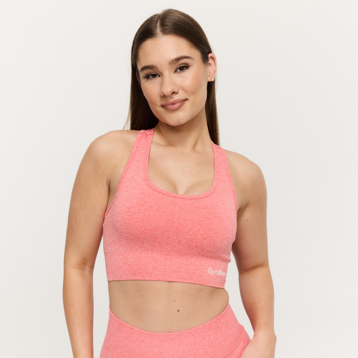 FLO Soutien-gorge de sport, couleur corail - GymBeam.