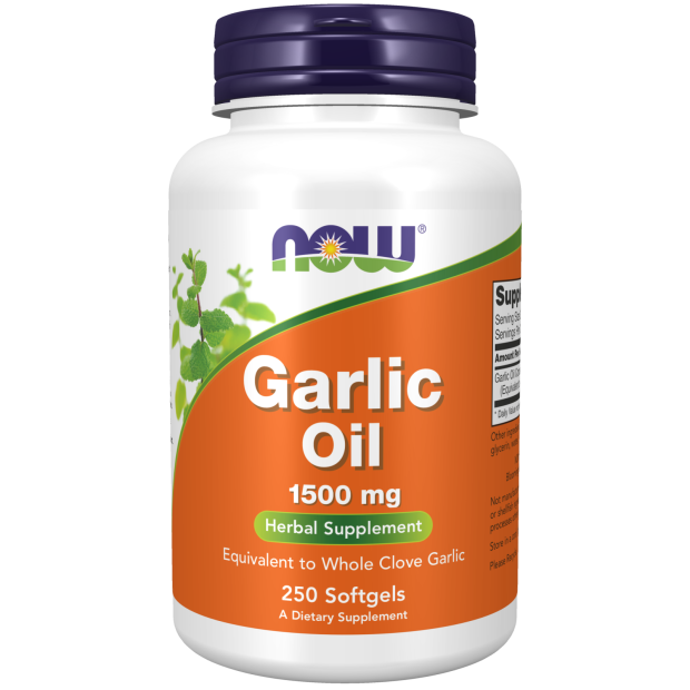 Garlic Oil 1500 mg - Now Foods