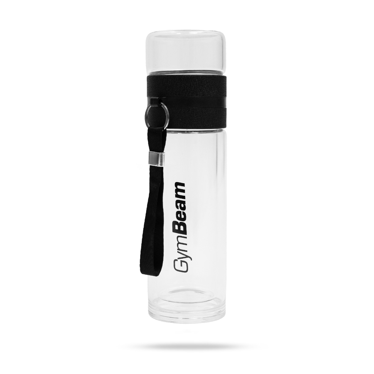 Bouteille avec infuseur en verre, 400 ml - GymBeam.