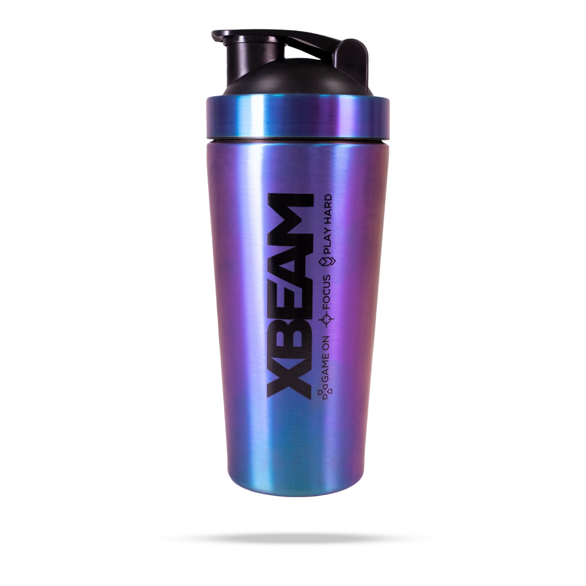 XBEAM Shaker HoloShake Acier 739ml - GymBeam