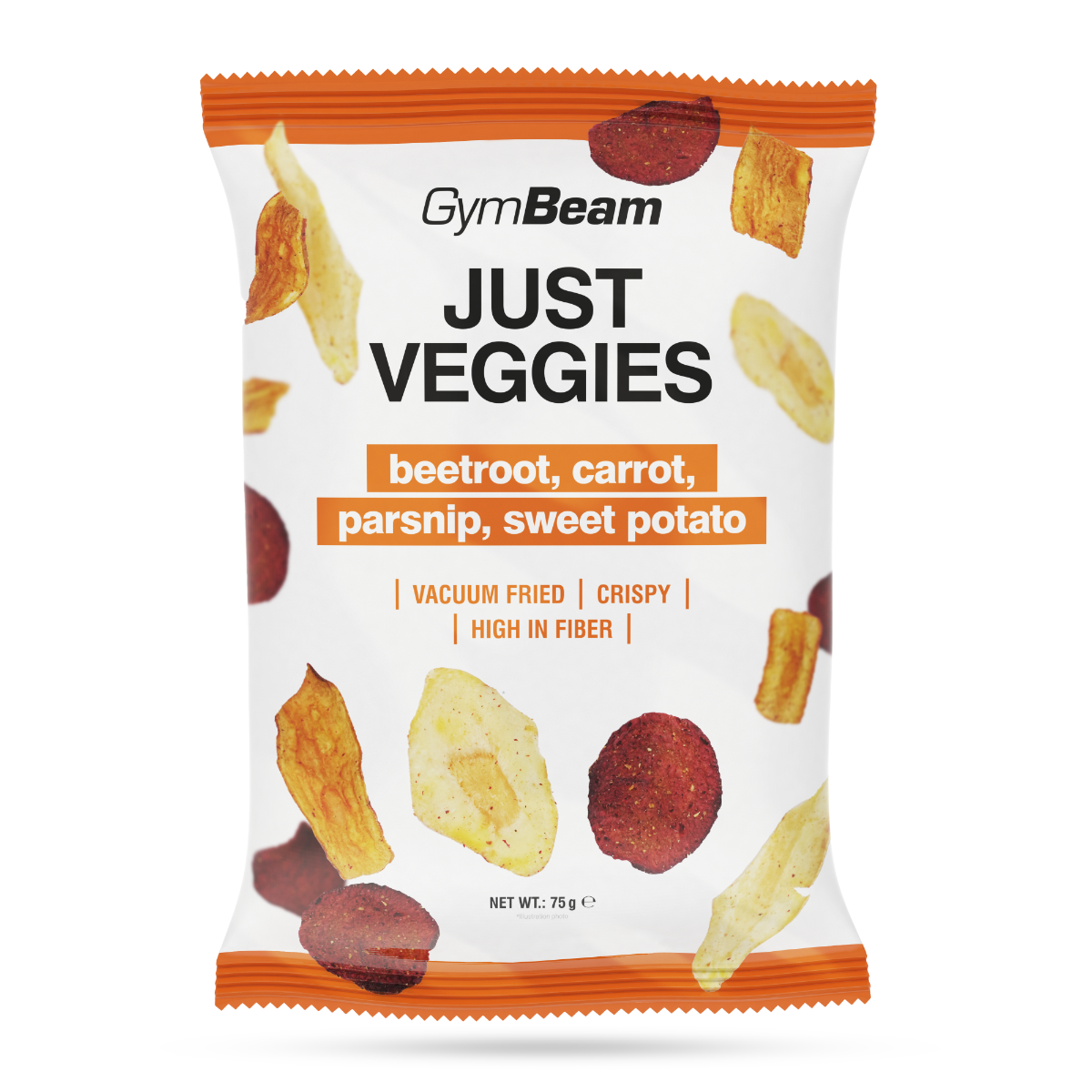 Just Veggies – Mélange de chips de légumes – GymBeam.