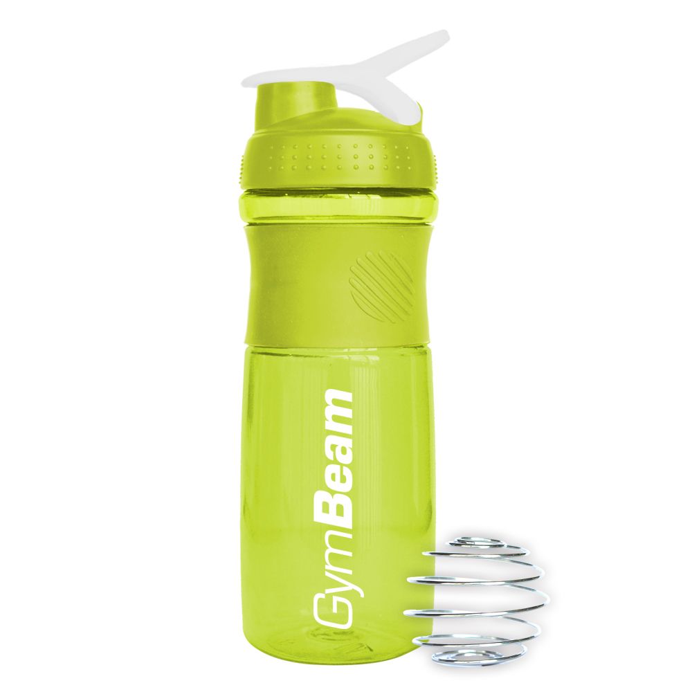 Shaker Sportmixer vert et blanc 760 ml - GymBeam.