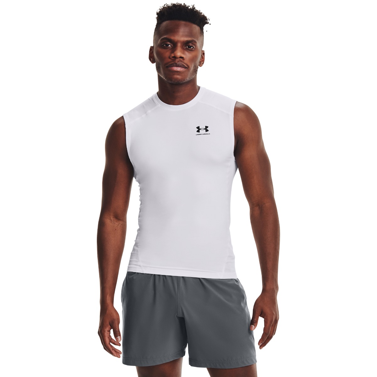 Kompresné tielko HG Armour SL White - Under Armour
