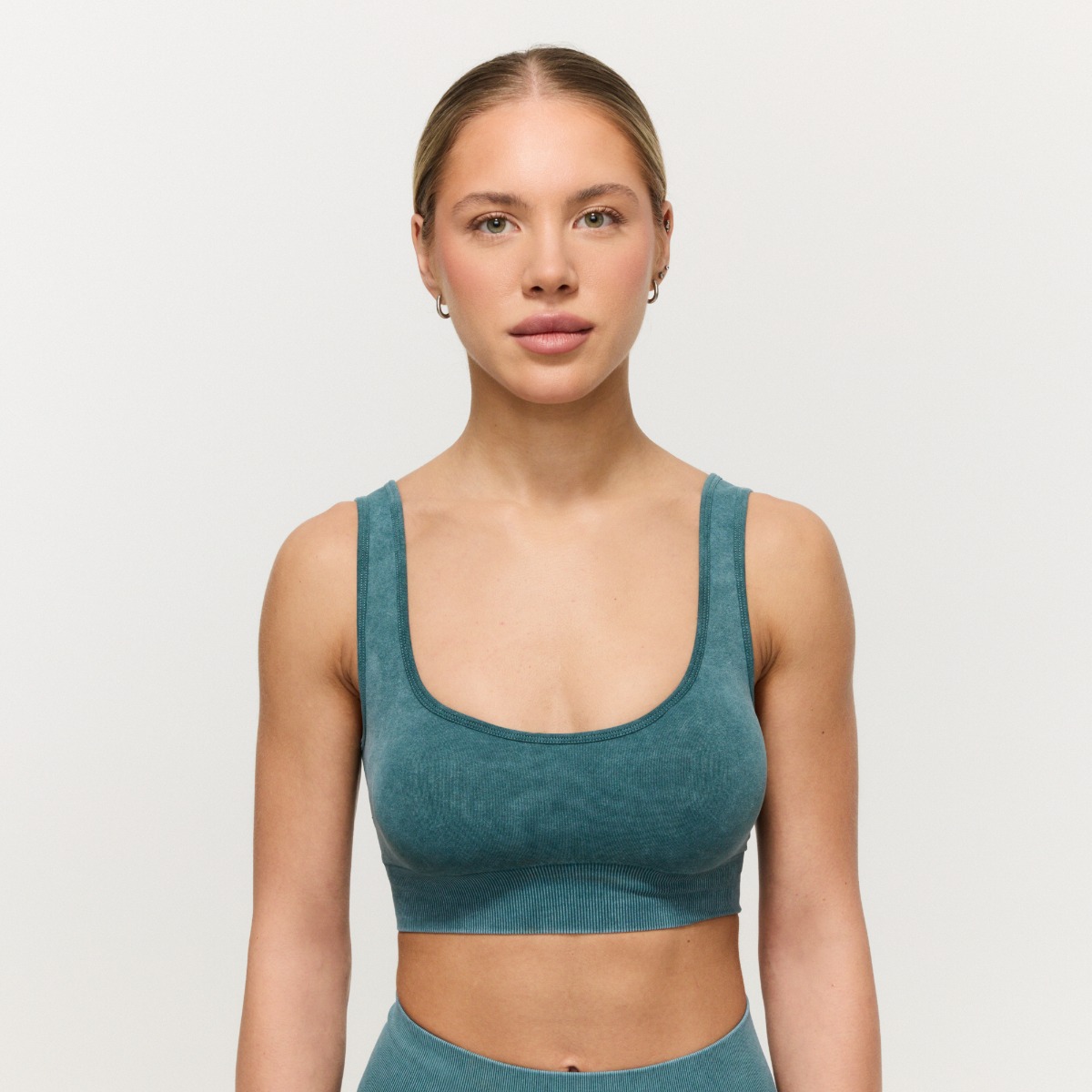Soutien-gorge de sport Seamless Petrol - GymBeam