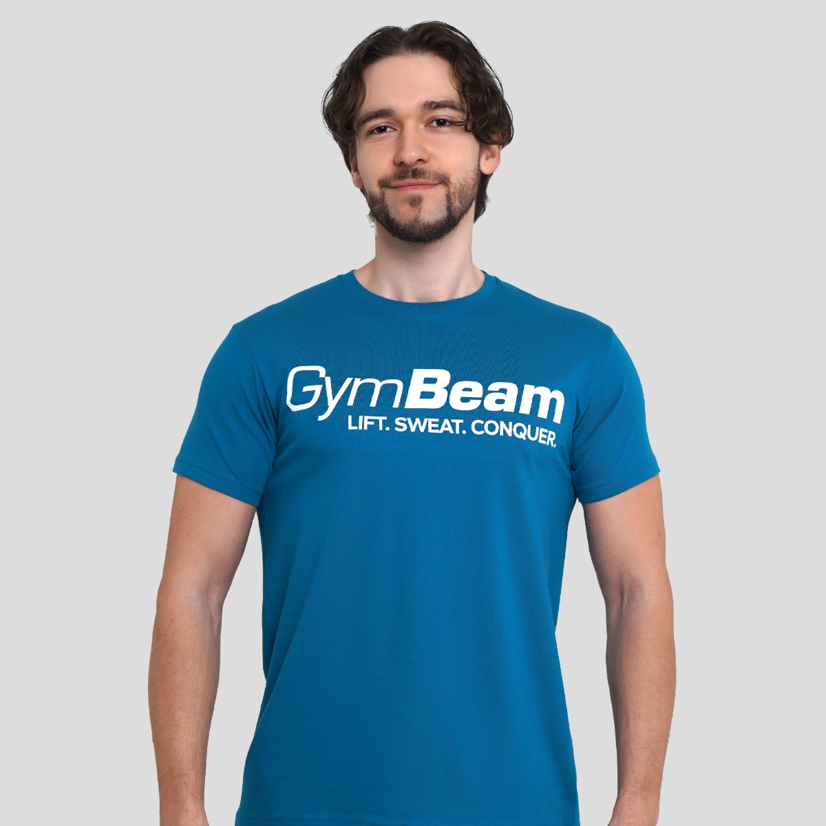 T-shirt Lift, couleur bleu - GymBeam.