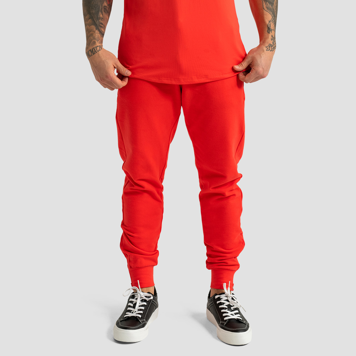 Limitless Joggers Rouge Écarlate - GymBeam
