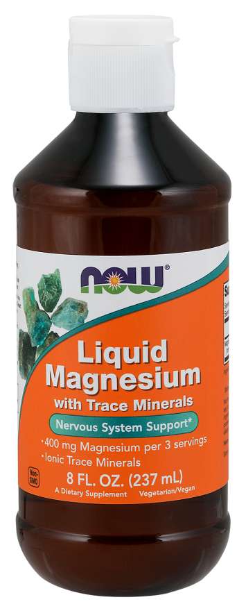 Magnésium liquide - NOW Foods.